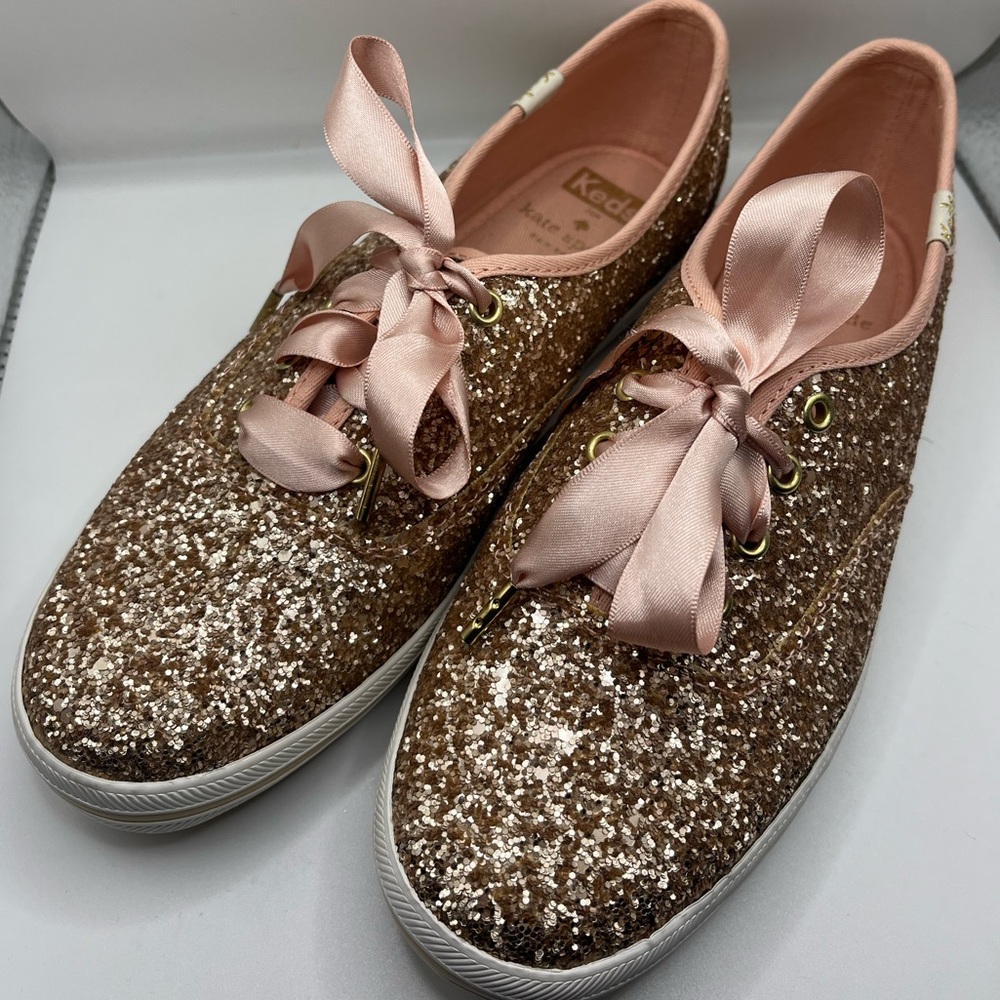 Keds Sparkle Pink Glitter Sneakers